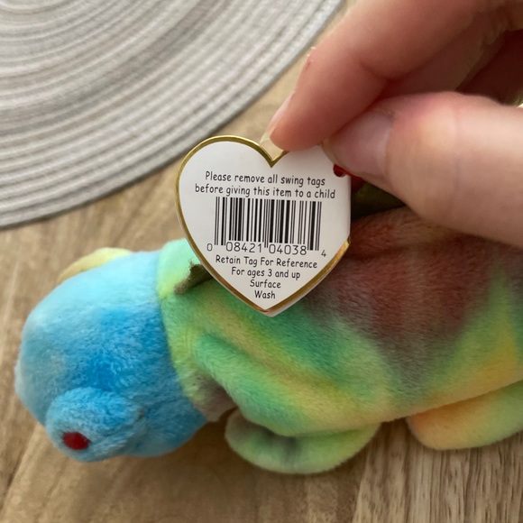 Ty Beanie Baby Iggy the iguana - Picture 5 of 8